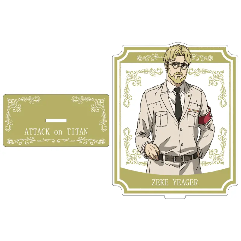 Акрилова фігурка Zeke Yeager з аніме Attack on Titan. Акриловий стенд Зік Єгер Атака титанів