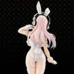 Фігурка Super Sonico BiCute Bunnies Pearl White Ver. оригінальна фігурка з аніме Super Sonico вигляд без коробки ззаду