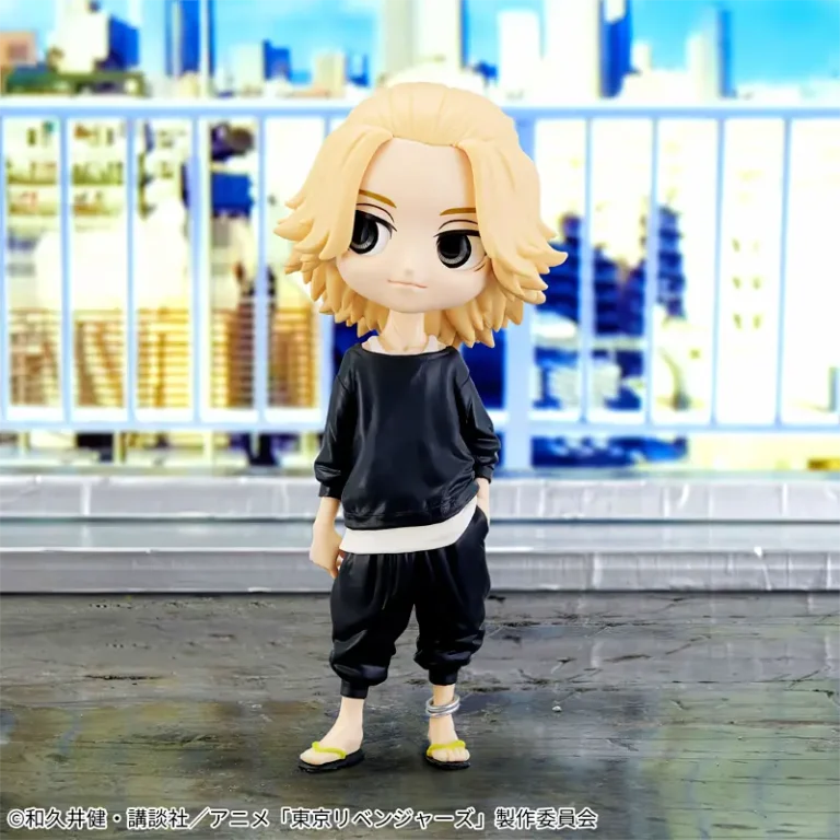 Q Posket Mikey (Manjiro Sano) ver. A оригінальна фігурка з аніме Tokyo Revengers зображення з заднім фоном