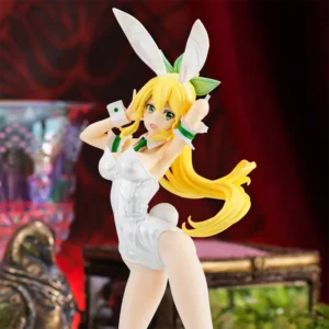 Фігурка Leafa BiCute Bunnies Pearl White Ver. оригінальна фігурка з аніме Sword Art Online зображення з заднім фоном