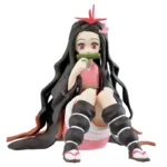 Оригінальна велика фігурка Bandai Nezuko Kamado Giten з аніме Demon Slayer Kimetsu No Yaiba зображення без коробки збоку