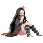 Оригінальна велика фігурка Bandai Nezuko Kamado Giten з аніме Demon Slayer Kimetsu No Yaiba зображення без коробки збоку віддалено