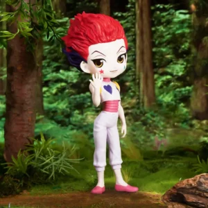 Q Posket Hisoka Morow ver. A оригінальна фігурка з аніме Hunter x Hunter зображення з заднім фоном