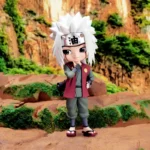Q Posket Jiraiya ver. A оригінальна фігурка з аніме Naruto: Shippuden зображення з заднім фоном