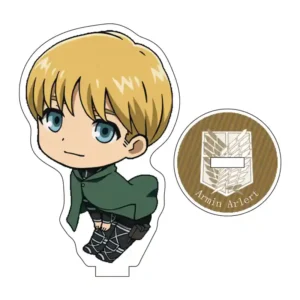 Акрилова міні фігурка Armin Arlert з аніме Attack on Titan. Акриловий міні стенд Армін Арлерт Атака титанів