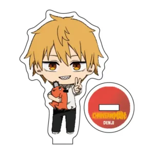 Акрилова міні фігурка Denji з аніме Chainsaw Man. Акриловий міні стенд Денджі Людина-бензопила