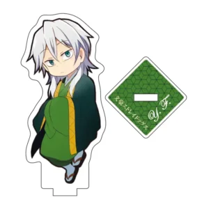 Акрилова міні фігурка Yukichi Fukuzawa з аніме Bungou Stray Dogs. Акриловий міні стенд Юкічі Фукудзава Літературні генії Бродячі Пси