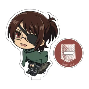 Акрилова міні фігурка Hanji Zoe з аніме Attack on Titan. Акриловий міні стенд Ханджі Зое Атака титанів