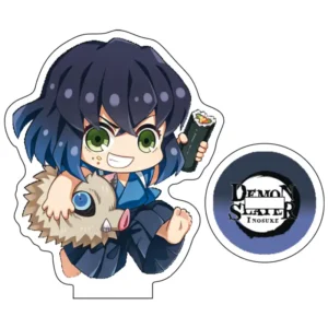 Акрилова міні фігурка Inosuke Hashibira з аніме Demon Slayer / Kimetsu no Yaiba. Акриловий міні стенд Іноске Хашибіра Клинок, який знищує демонів
