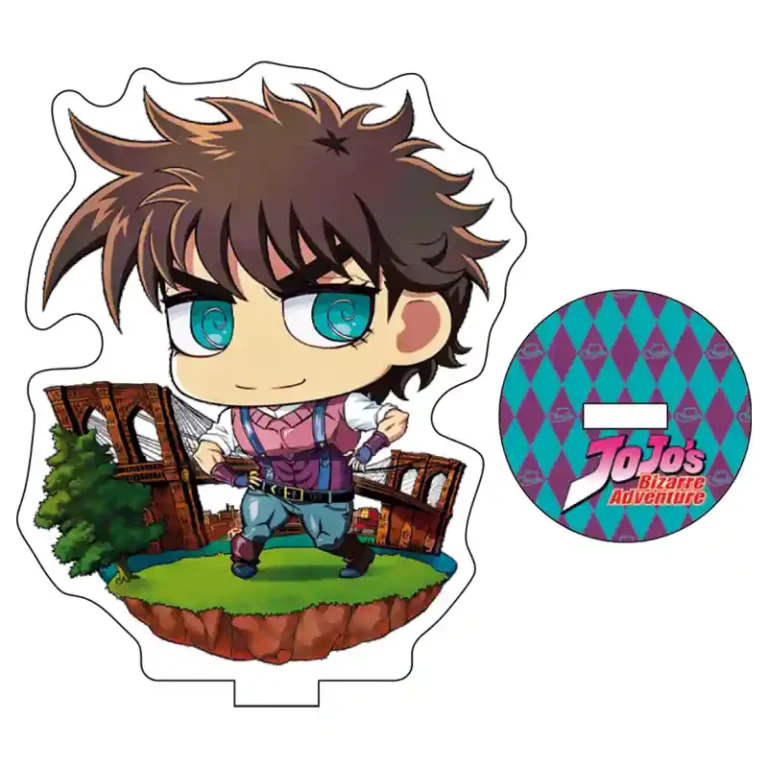 Акрилова міні фігурка Jonathan Joestar з аніме JoJo's Bizarre Adventure. Акриловий міні стенд Джонатан Джостар Химерні пригоди ДжоДжо
