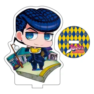 Акрилова міні фігурка Josuke Higashikata з аніме JoJo's Bizarre Adventure. Акриловий міні стенд Джоске Хігашиката Химерні пригоди ДжоДжо
