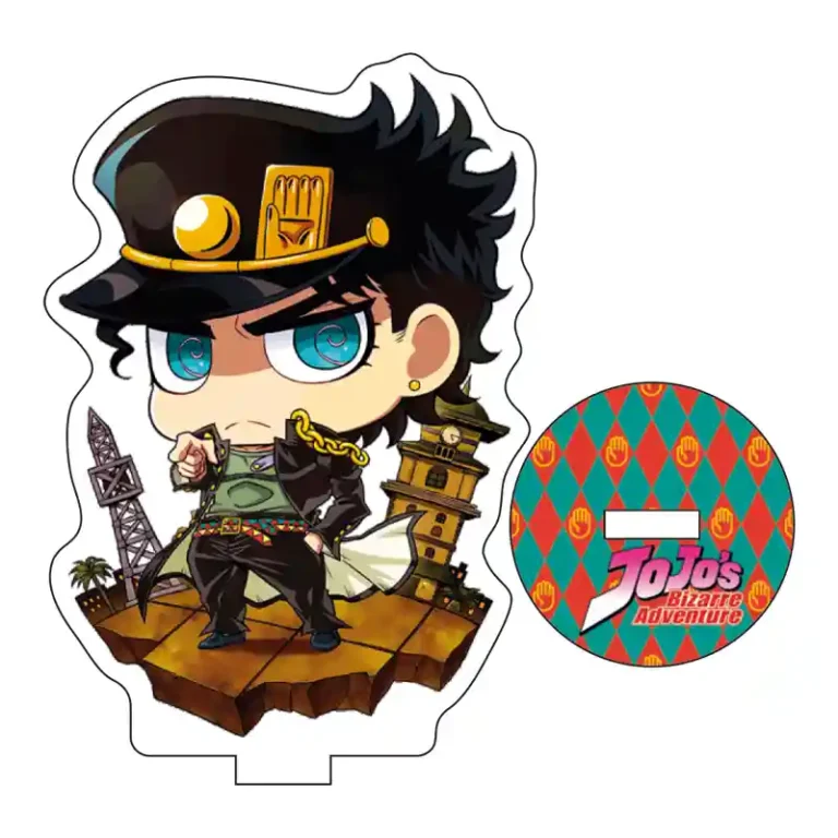 Акрилова міні фігурка Jotaro Kujo з аніме JoJo's Bizarre Adventure. Акриловий міні стенд Джотаро Куджо Химерні пригоди ДжоДжо