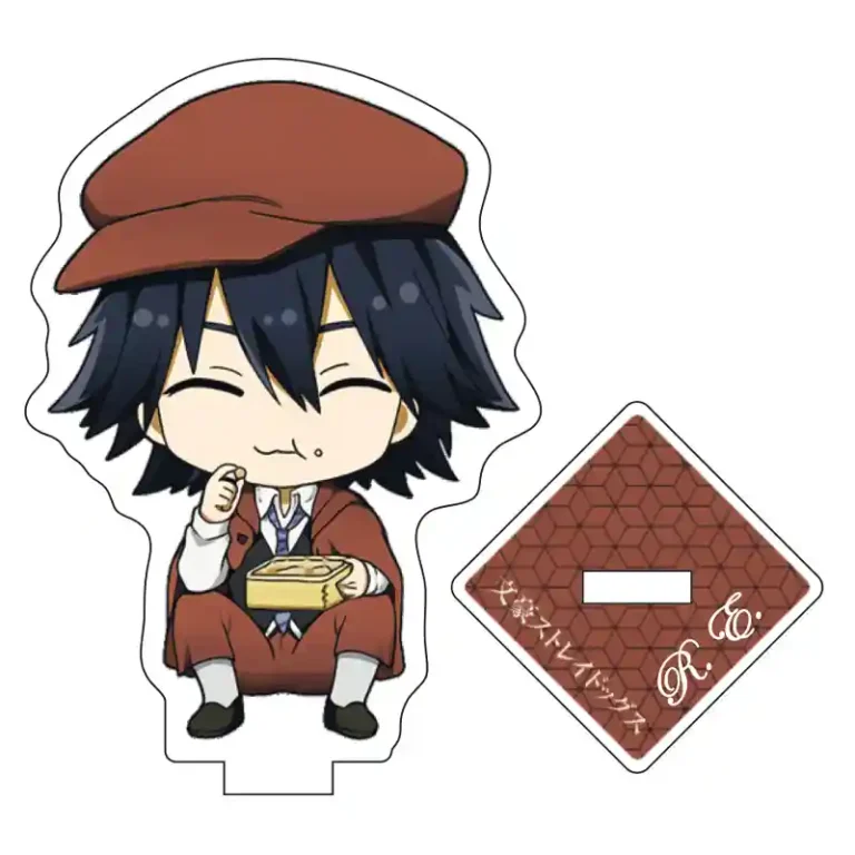 Акрилова міні фігурка Ranpo Edogawa з аніме Bungou Stray Dogs. Акриловий міні стенд Рампо Едогава Літературні генії Бродячі Пси