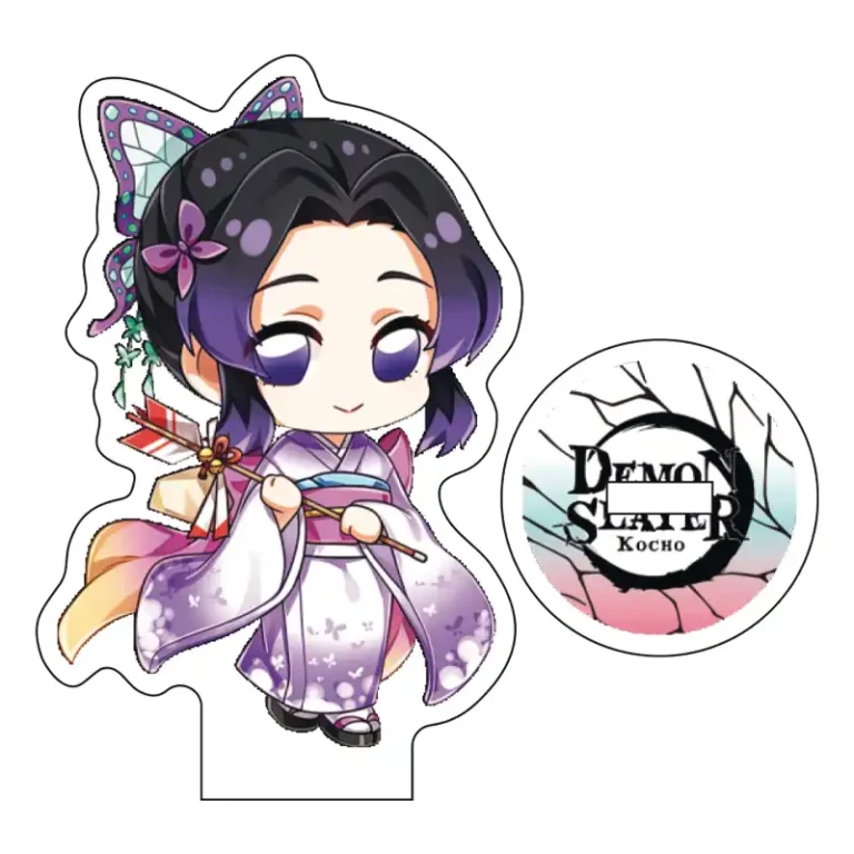 Акрилова міні фігурка Shinobu Kocho з аніме Demon Slayer / Kimetsu no Yaiba. Акриловий міні стенд Шинобу Кочо Клинок, який знищує демонів