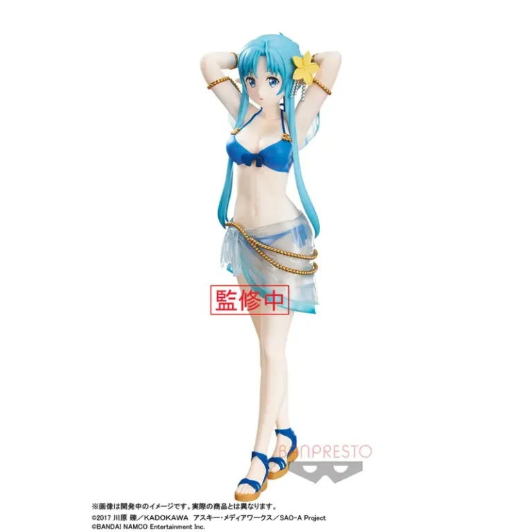 Фігурка Asuna Espresto est Jewelry materials Swimsuit від Bandai, вид спереду.