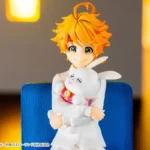 Колекційна фігурка The Promised Neverland, що демонструє Емму з Маленьким Кроликом.