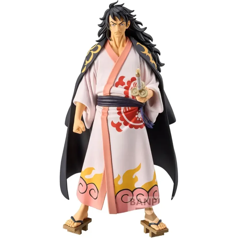 Фігурка Kouzuki Momonosuke DXF The Grandline Series Extra від Bandai, вид спереду.