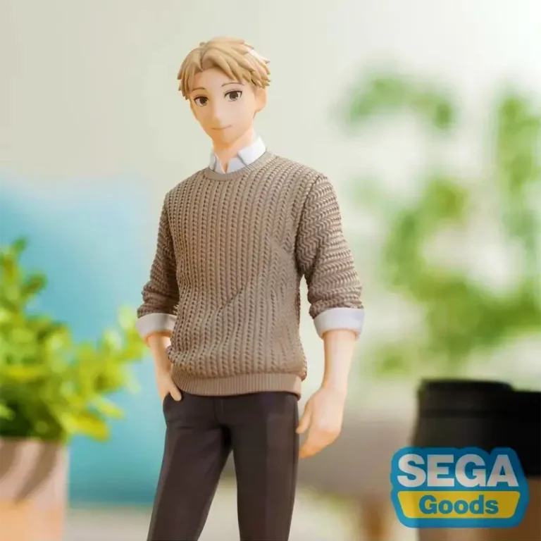 Фігурка Лойд Форджер Premium Figure від SEGA у повсякденному одязі, вид спереду, аніме Сім'я x Шпигуна.