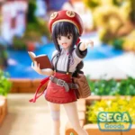 Фігурка Меґумін Luminasta від SEGA впевнено стоїть з книгою заклинань, оригінальна статуетка з аніме KonoSuba зображення основне