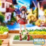 Фігурка Меґумін Luminasta від SEGA впевнено стоїть з книгою заклинань, оригінальна статуетка з аніме KonoSuba зображення віддалено