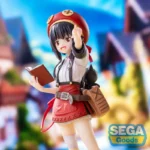 Фігурка Меґумін Luminasta від SEGA впевнено стоїть з книгою заклинань, оригінальна статуетка з аніме KonoSuba.