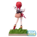 Фігурка Меґумін Luminasta від SEGA впевнено стоїть з книгою заклинань, оригінальна статуетка з аніме KonoSuba зображення ззаду