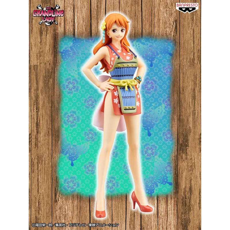 Фігурка Nami DXF The Grandline Lady Wano Kuni vol.5 від Bandai, вид спереду.