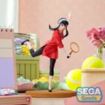 Фігурка Йор Форджер Luminasta від SEGA в динамічній тенісній позі з ракеткою, оригінальна статуетка з аніме SPY x FAMILY віддалено